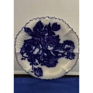 Blue & White Ironstone Serving Plate